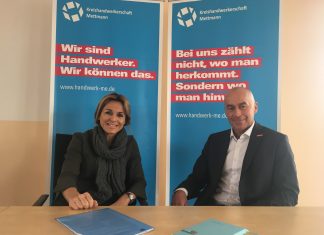 Michaela Noll MdB und Christian Feißel. Foto: Büro Noll, MdB